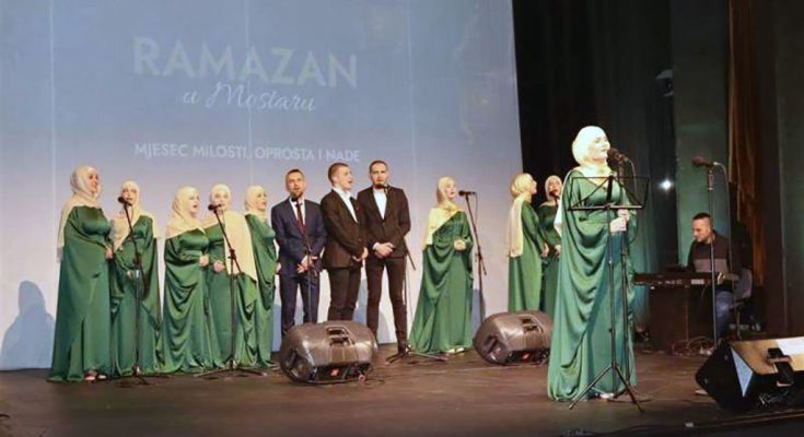 Hor Isa-beg iz Novog Pazara održao ramazanski koncert u Mostaru