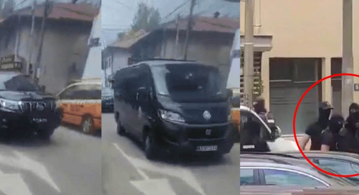 Samir Tutić u pratnji jakih policijskih snaga stigao u sud u Novom Pazaru /VIDEO/