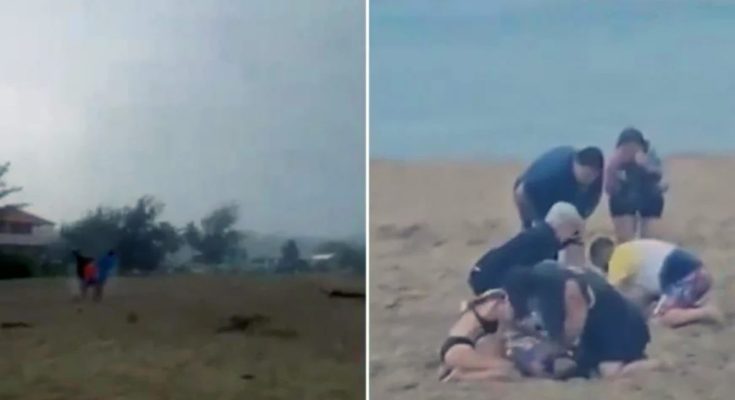 Dramatičan VIDEO: Troje djece pogođeno gromom na plaži